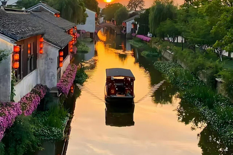 苏州：2日导游陪同游，含酒店及早餐5钻豪华酒店