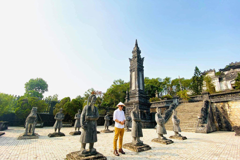 Hue: Perfume River Dragon Boat Cruise Pagoda & Tombs Visit With English Speaking Tour Guide