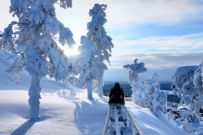 Rovaniemi to Ruka Roller Coaster & Korouoma Canyon Waterfall