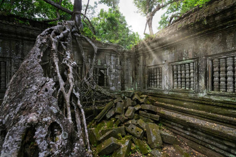 Från Siem Reap: Koh Ker och Beng Mealea Privat dagsturDelning av turné