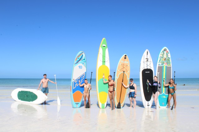 Visit Paddle Board Sunrising Tour in Isla Holbox