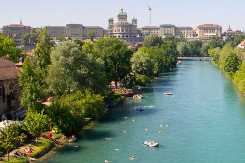 A partir de Zurique: excursão de um dia para rafting no rio Aare com transporteDe Zurique: Passeio de um dia com rafting no rio Aare com transporte