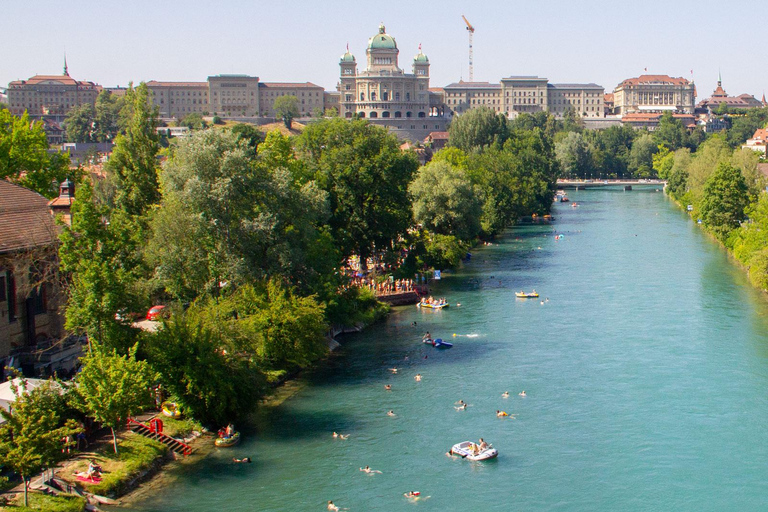 A partir de Zurique: excursão de um dia para rafting no rio Aare com transporteDe Zurique: Passeio de um dia com rafting no rio Aare com transporte