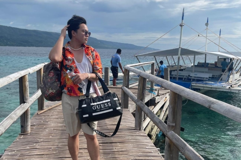 Cebu: Walhai-Begegnung, Tumalog-Wasserfälle und Sumilon SanbarCebu City: Walhaie, Sumilon Island und Tumalog Falls