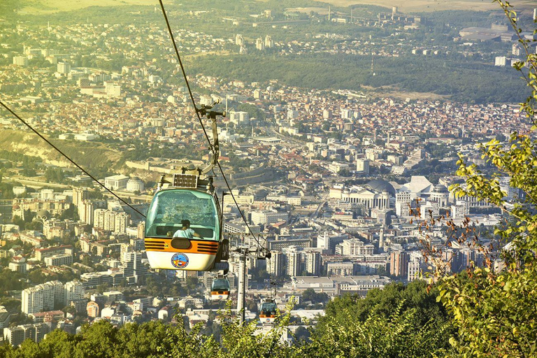 Millenium Cross, St. Pantelemon & Matka Canyon from Skopje