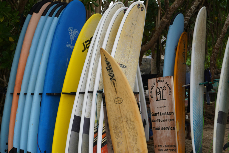 Bentota: Surfing Lesson with Instructor and Equipment