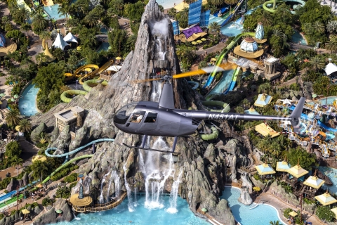 Orlando: Helikopterflug mit Erzählung über die Themenparks25-30 Minuten (Themenparks + Innenstadt)