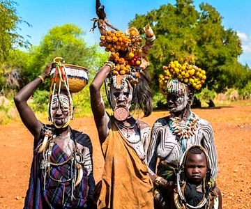 Jinka: 4-Day Omo Valley Tribes Tour with Accommodation