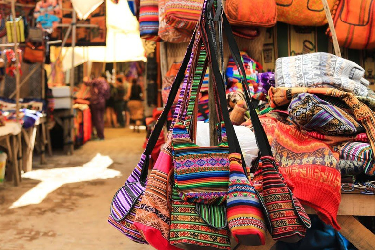 Cusco : Transfer till marknaden i Pisac