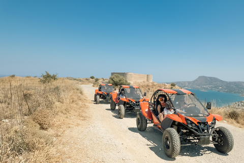 Adventure: Guided buggy safari with hotel transfer - Chania Shared Buggy UTV (Driver + Passenger)