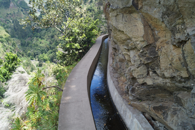 From Funchal: Levada Nova Hiking Tour with stopover at beach Nova friday