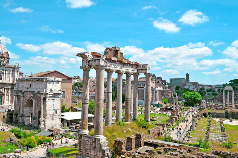 Rome: Colosseum, Forum Romanum, Palatijn Prioriteit TicketsColosseum Arena Tickets &amp; Romeins Forum met Audiogids