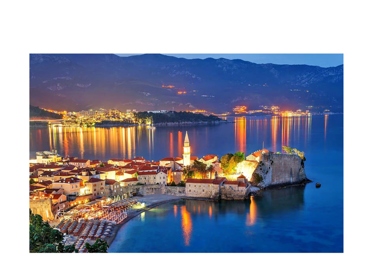 Sava Church, Sveti Stefan & Kotor Old Town Private Day Tour
