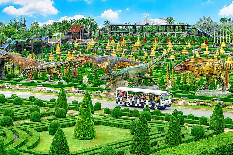 Nong Nooch Tropical Garden Tickets with Private Hotel Pickup Admission Ticket + Show + Sightseeing Bus + Hotel Transfers