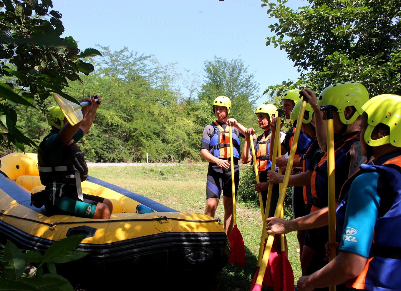 Kutaisi: Rafting på Rioni-floden med transport