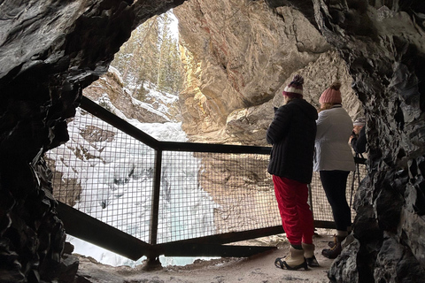 Banff: Lake Louise and Johnston Canyon Shuttle Service From Banff Train Station