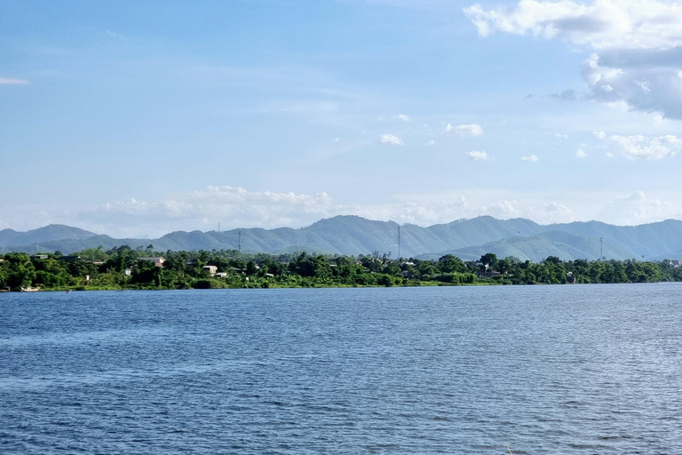 Hue : Visite à pied de la pagode Thien Mu et retour en bateau