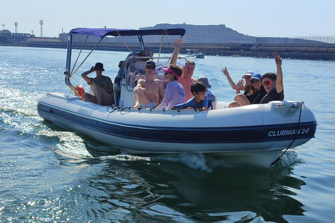 Cagliari: Devil’s Saddle Boat Tour with 4 Stops and Prosecco Cagliari: Sunset Boatour,Last Dive at Devil's Saddle eDrinks