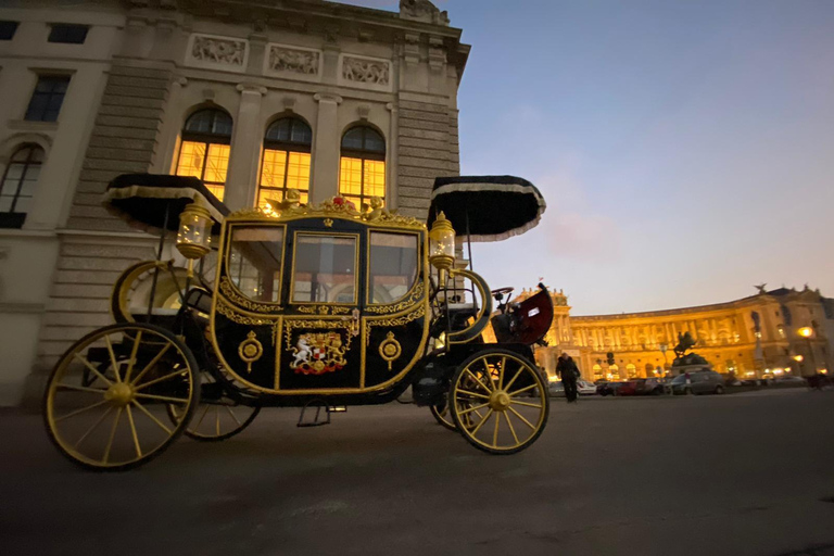 Vienna: Electric-Imperial Carriage Sightseeing Tour60 min. Private Electric-Imperial Carriage Tour with drinks