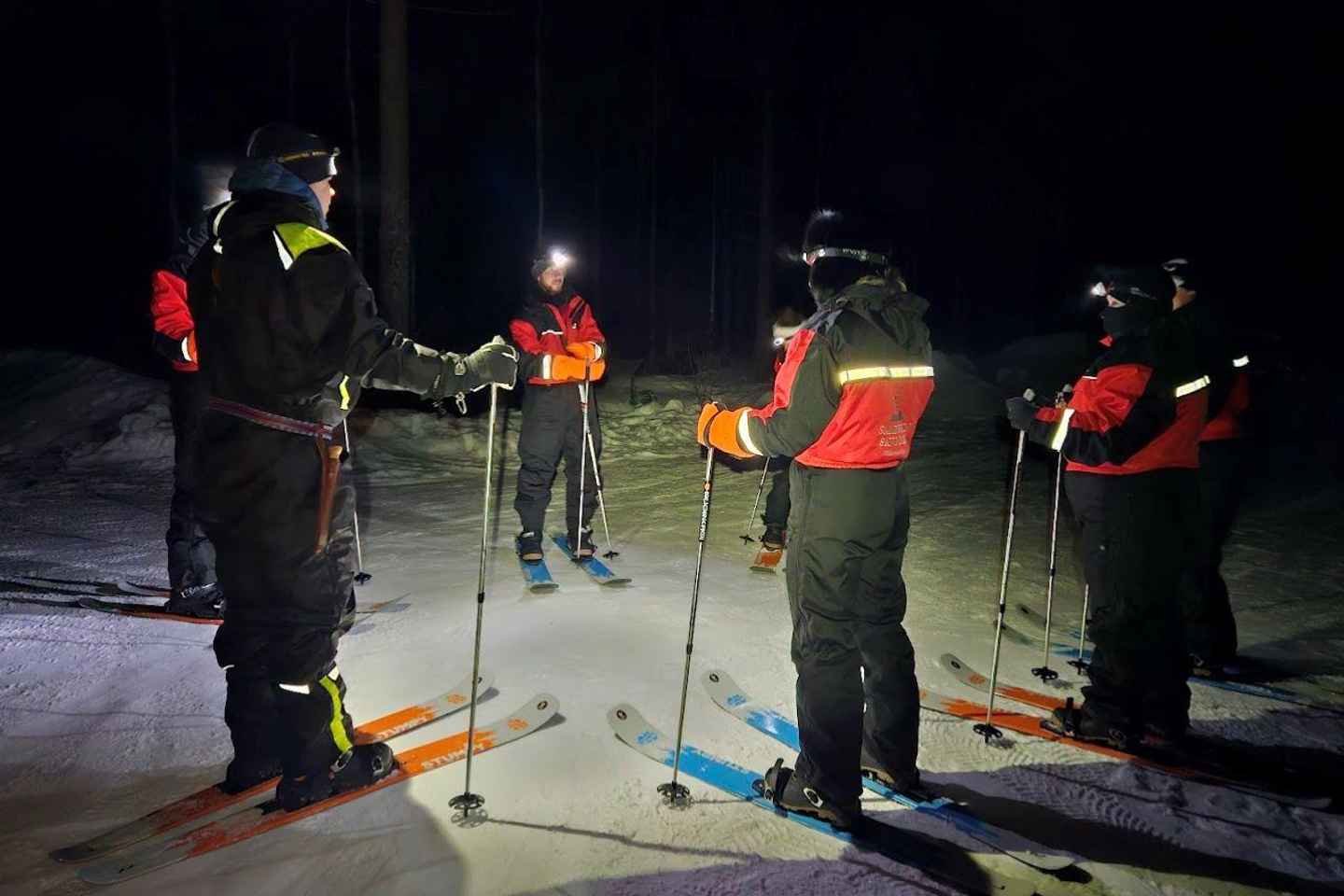 Luosto: Private Sliding Ski Adventure with Local Guide