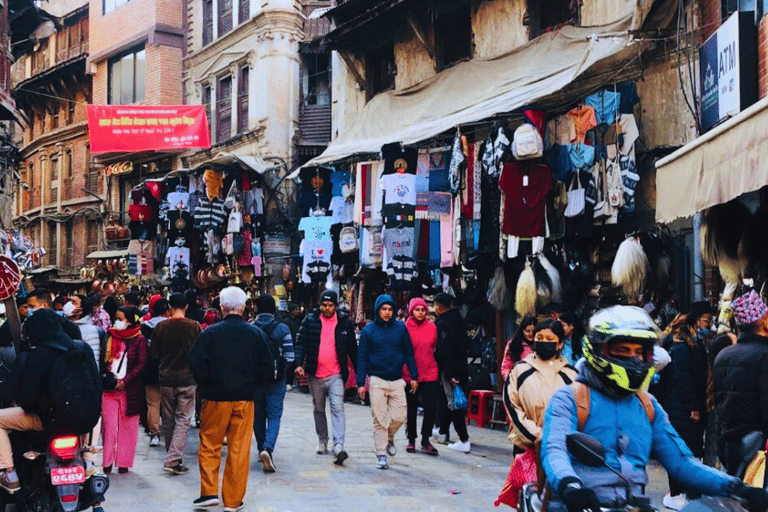 Katmandú: Recorrido a pie por el bazar con refrescos