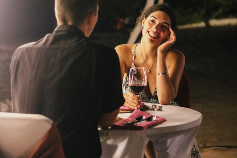 Gili Trawangan: Private Sunset Beach Dinner with Wine