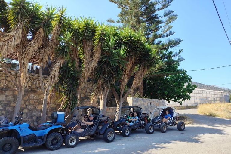 Hersonissos & Analipsi: Buggy Safari with Cave and Lunch