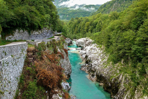 Soča River, Northern Slovenia: A Tour Amid Turquoise Waters and Mountain Flavors Julian Alps in Spanish – Private