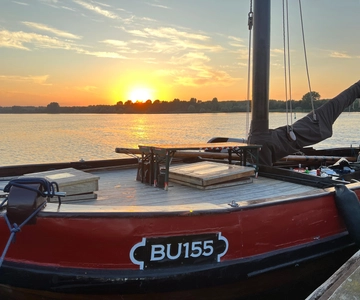 Spakenburg: Zonsondergangtocht op een authentieke vissersboot