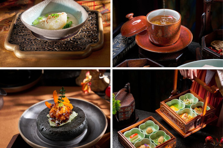 Shanghai: Shuyan Fu Immersive Royal Banquet with Dance Show Royal Feast (Lunch) - Regular | No Makeup/Styling/Photo