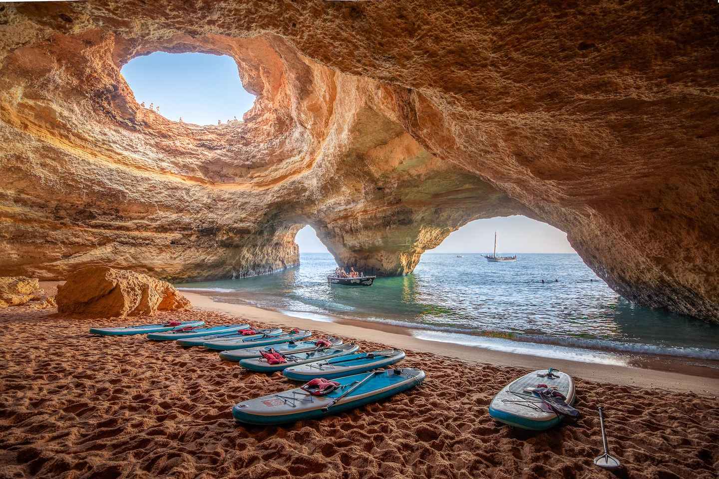 From Lisbon: Algarve Tour_Benagil Caves, Cliffs & Beaches - Private Tour up to 8 members with Luxury Mercedes-Benz VAN.
