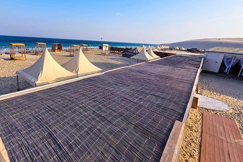 Doha: Wüstensafari, Abendessen vom Buffet &amp; ÜbernachtungsmöglichkeitDoha: Wüstensafari &amp; Abendessen vom Buffet im Camp