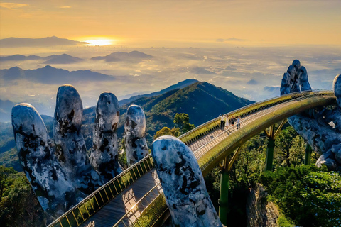 Danang: Gyllene bron - Ba Na Hills - Liten gruppHeldag - Buffé