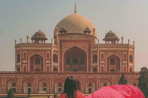 Delhi: Tomba di Humayun e Tomba Safdarjung Tour di mezza giornata guidato