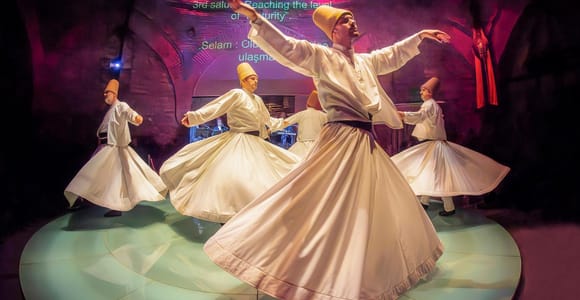 Istanbul: Hodjapasha Wirbel-Derwische Show & Ausstellung