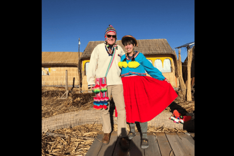 Puno: Uros Floating Islands Tour och övernattning i lodge