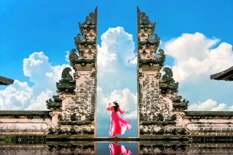 Bali : Temple de Lempuyang, Tirta Gangga et Virgin Beach Tour