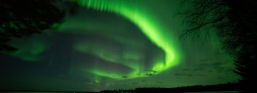 Kuhmo : chasse aux aurores boréales en voiture