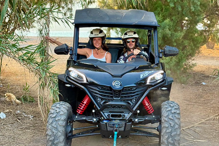 From Chania/Platanias: Quad safari with Hotel transfer Shared quad (2 persons each quad)