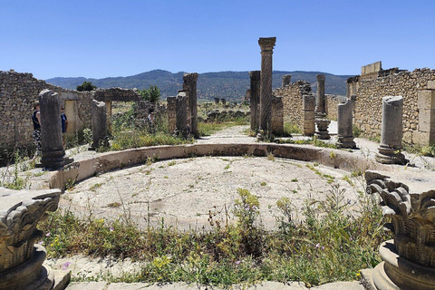 From Fes: Volubilis,Moulay Idriss&Meknes Day Trip with Guide Medium Group:Meknes,Volubilis, Moulay Idriss Guide in Meknes