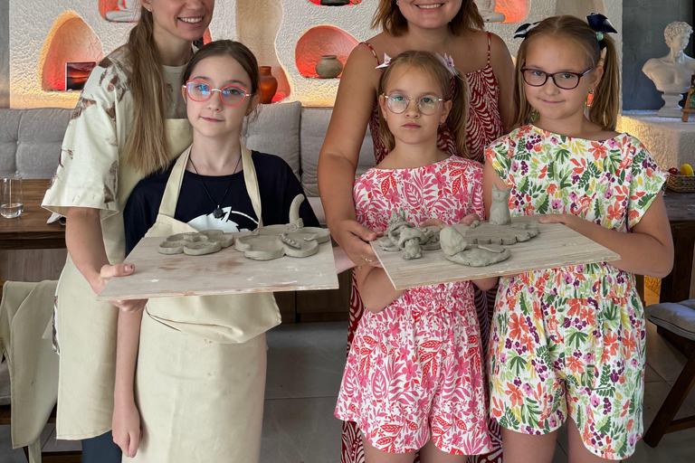 Antalya: Parent-Child Ceramic Workshop - Shape Clay Together
