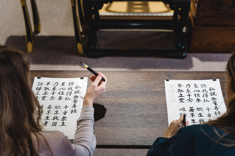 Tokyo: Private Calligraphy and Meditation with a Monk