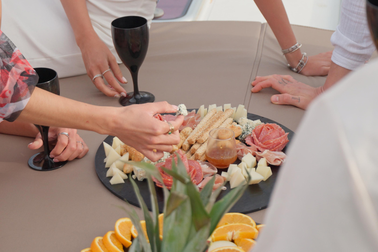 Kissamos: Balos Lagoon Sunset Cruise with Swimming & Snacks Shared Sunset Cruise with Hotel Pickup and Drop-off