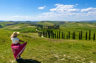 Von Florenz aus: Siena, Cortona, Montepulciano & Val D'Orcia
