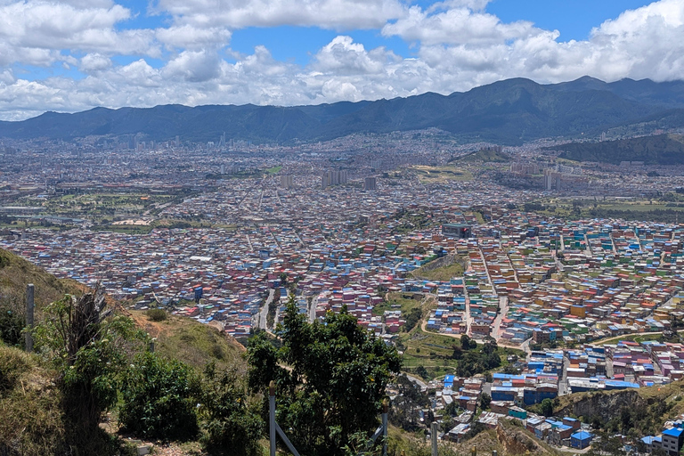 Bogota: kolejka linowa do największego slumsów w Bogocie: El Paraiso