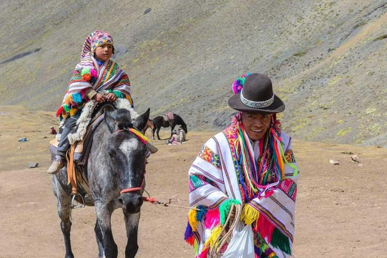 from Cusco : Excursion to Rainbow Mountain in Horse. Cusco: Horseback Excursion through the Rainbow Mountains
