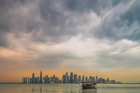 Doha: Traditional Dhow Boat With pickup and drop of