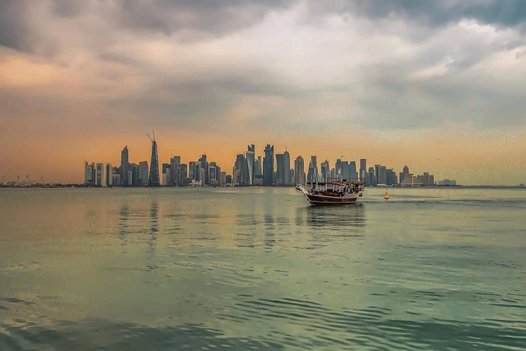 Depuis Doha : croisière en boutre traditionnel avec prise en charge et retour