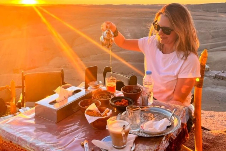 From Marrakech: Agafay Desert Day Trip with Lunch & Pool