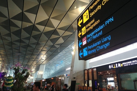 Transfert aéroport de Jakarta Soekarno HattaDe l'aéroport Soekarno Hatta à Jakarta Est